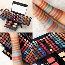 Load image into Gallery viewer, 190 Colors Makeup Kit,Professional Makeup Kits for Women Full Kit,All in One Makeup Set for Women&amp;Beginner,Include Eyeliner/Eyeshadow/Lipstick/Compact Powder/Glitter Powder/Makeup Brush
