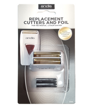 Load image into Gallery viewer, Andis Replacement Cutters &amp; Foil Lithium Shaver
