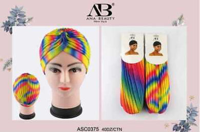 AB Turban Headwrap,Rainbow