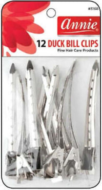 Annie Duck Bill Clips 12pc