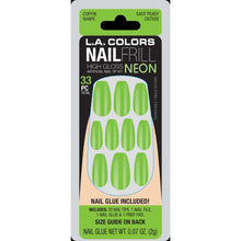 Load image into Gallery viewer, LA Colors High Gloss Neon Nail
