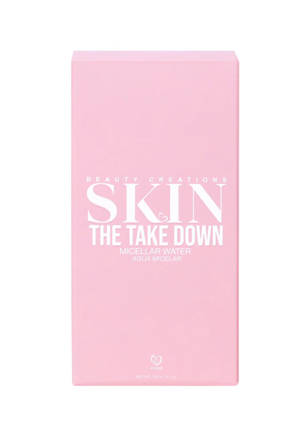 Beauty Creations Skin The Take Down Micellar Water