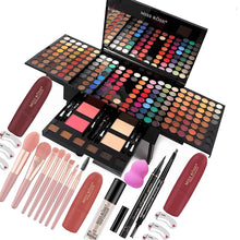 Load image into Gallery viewer, 190 Colors Makeup Kit,Professional Makeup Kits for Women Full Kit,All in One Makeup Set for Women&amp;Beginner,Include Eyeliner/Eyeshadow/Lipstick/Compact Powder/Glitter Powder/Makeup Brush
