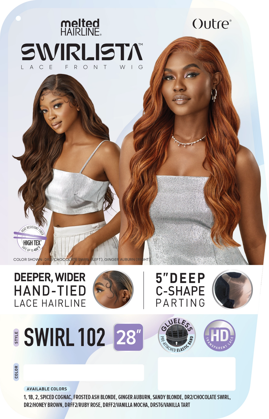 Outre Swirlista Lace Front Wig - Swirl 102