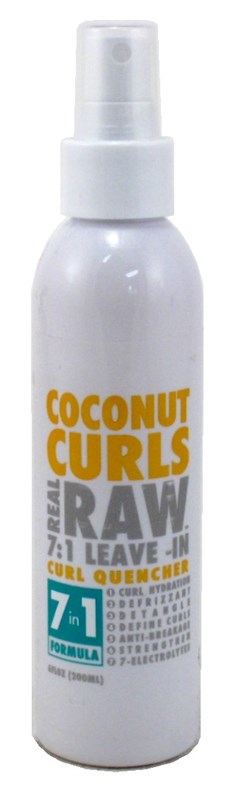 Real Raw Coconut Curls 7:1 Lv-In Curl Quencher