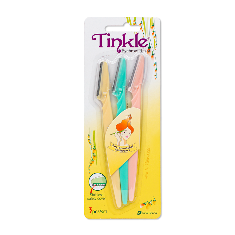 Tinkle Eyebrow Razor - 3pc