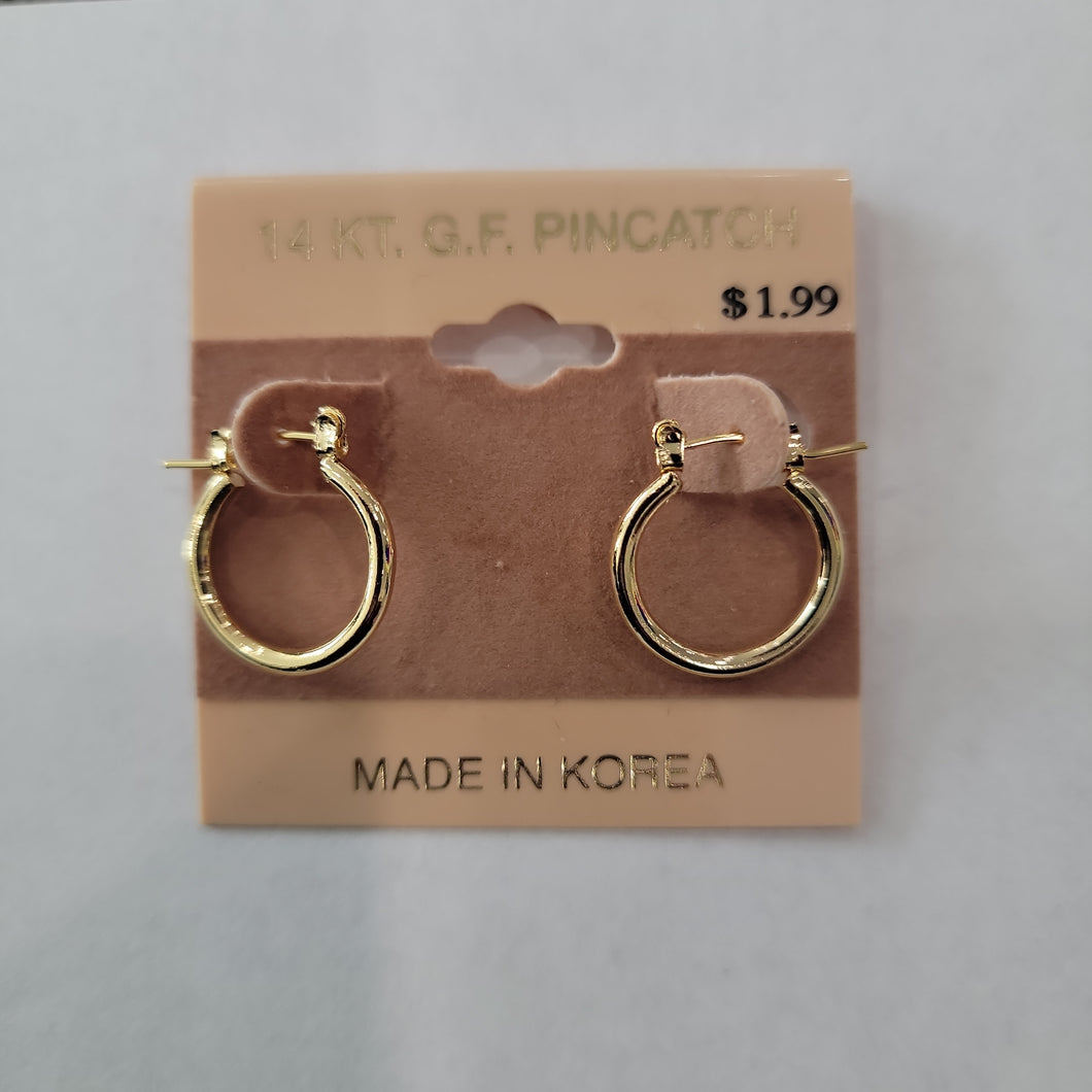 Hoop Earrings #350315-G