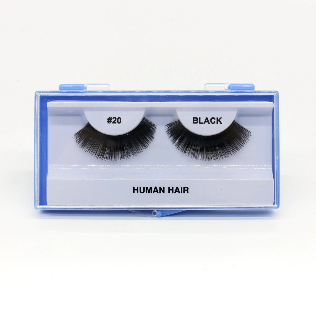 Blue Case - Human Hair Eyelash - #20