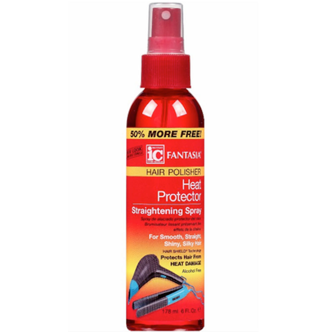 IC Fantasia Hair Polisher Heat Protector Straightening Spray