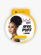 Load image into Gallery viewer, Sensationnel Instant Pony Afro Puff
