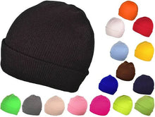 Load image into Gallery viewer, Plain Skull Beanie Hat, (1 pc)
