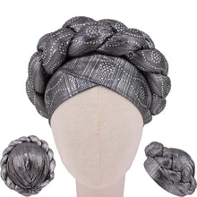 Load image into Gallery viewer, Fashion Brand - Rhinestone Head Wrap/ Turban
